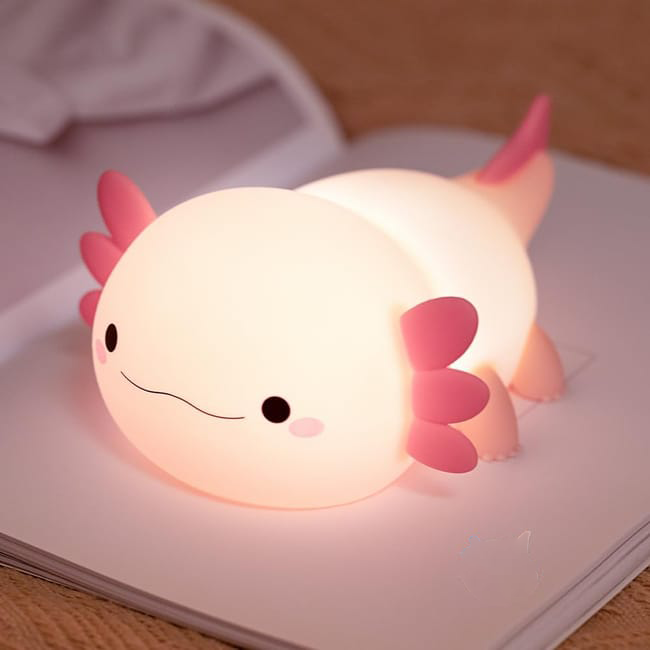 Axolotl Night Light  Sleeping Lamp Touch Control